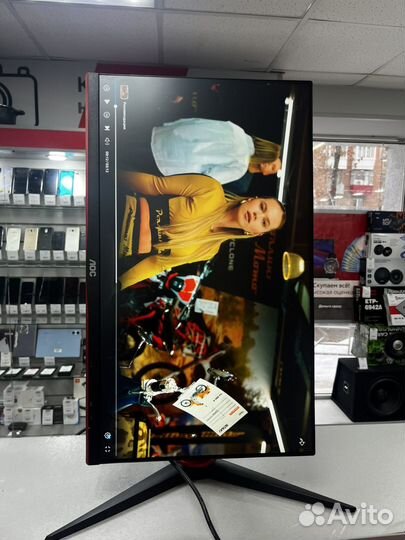 М86 Игровой монитор AOC Gaming 24G2SPU/BK