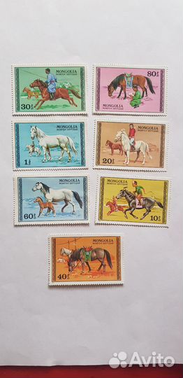 Коллекция марок. 805 штук