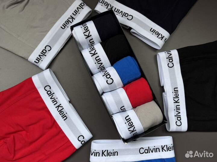 Трусы мужские боксеры calvin klein набор