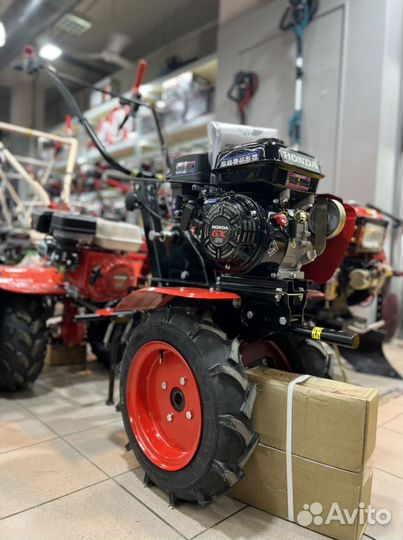 Мотоблок Ока 9HP Полуавтомат+фрезы+Плуг