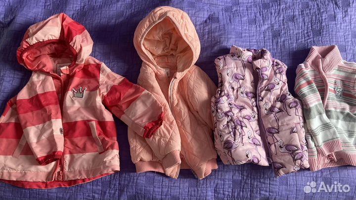 Вещи пакетом на девочку 86-92