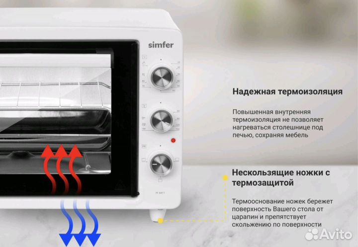 Новая духовая печь Simfer M3411 Albeni Comfort