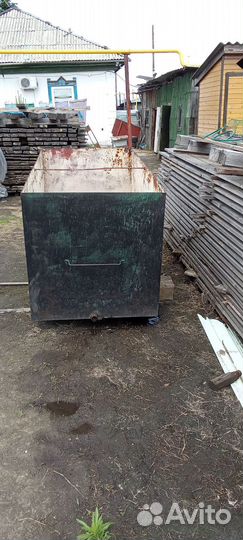 Бак под воду металлический