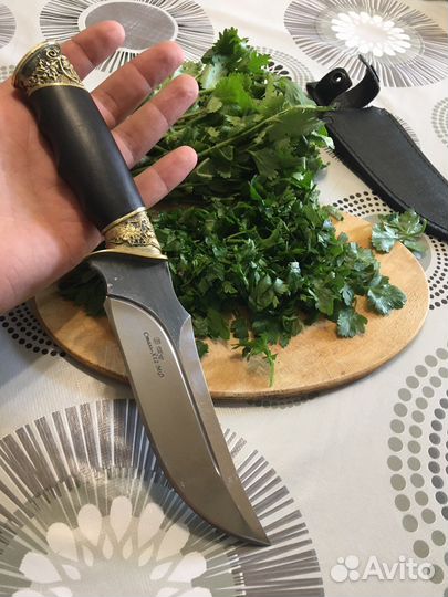 Нож премиум Звони ручной работы Сталь х-12 мф