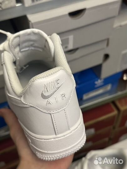 Nike Air Force 1 белые white оригинал