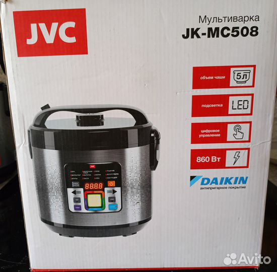 Мультиварка JVC новая