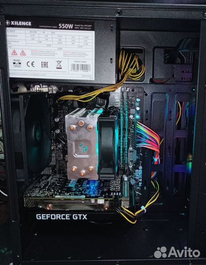 Комплект i5 10400f/Материнская плата/16GB/Башня