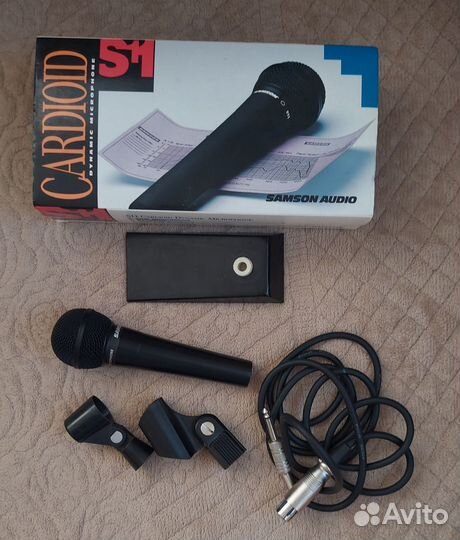 Вокальный динамический кардиоидный микрофон