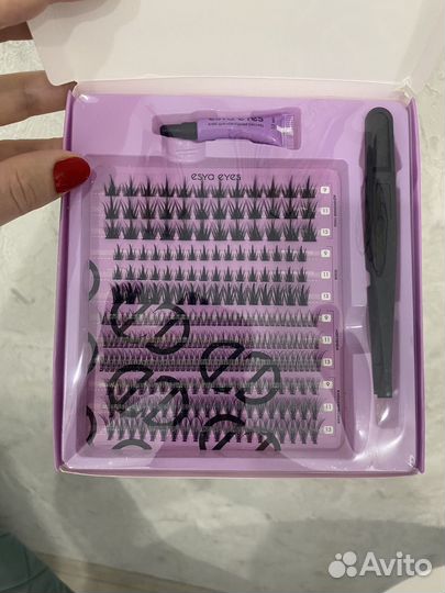 Набор накладных ресниц