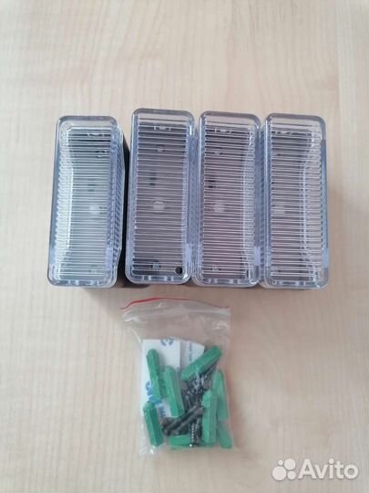 Новый светильник светодиодный садовый комплект 4шт