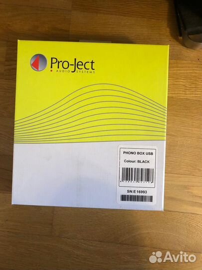 Фонокорректор PRO-ject phono BOX USB, аналог,цифра