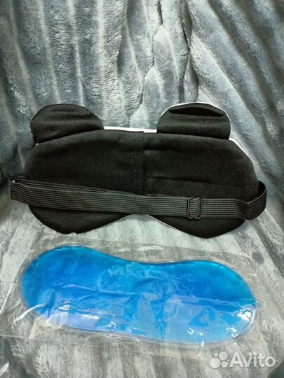 Маска для сна С гелевой вставкой