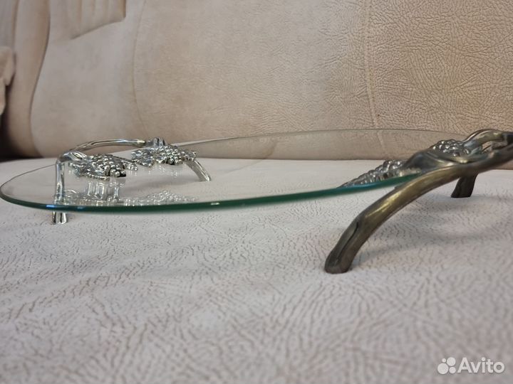 Блюдо сервировочное большое винтаж