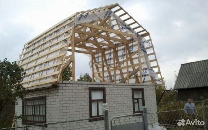 Крыша кровельные работы ремонт замена кровли