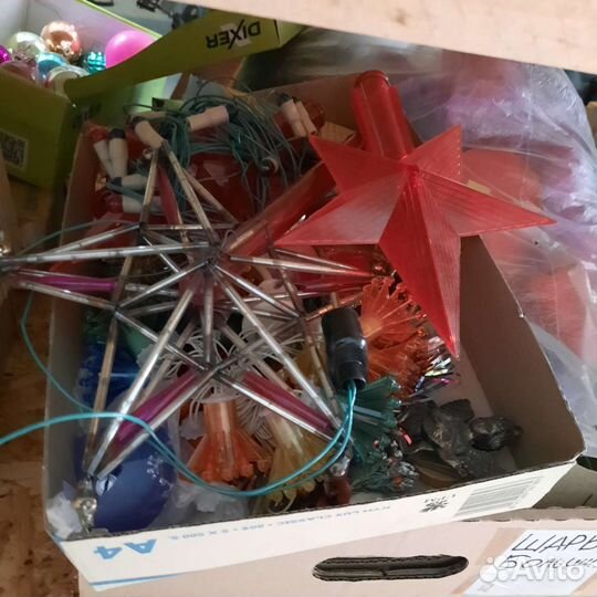 Елочные украшения СССР