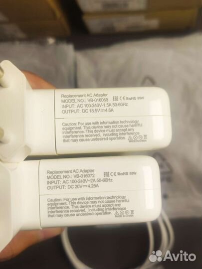 Зарядное устройство magsafe 1, 2/45w, 60w, 85w