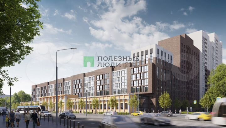 Квартира-студия, 31,7 м², 13/18 эт.