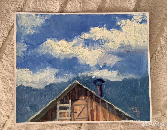 Этюд «Облака»