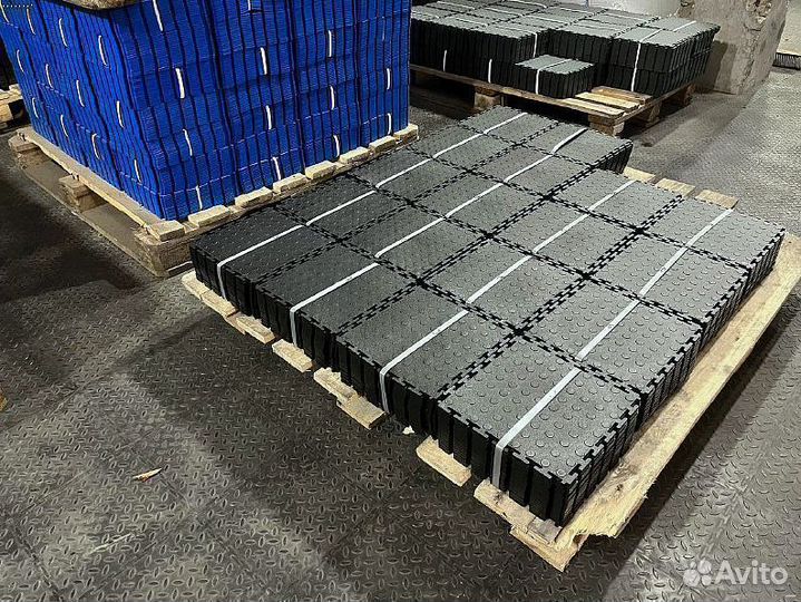 Модульная плитка для гаража