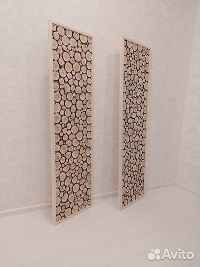 Панно из можжевельника