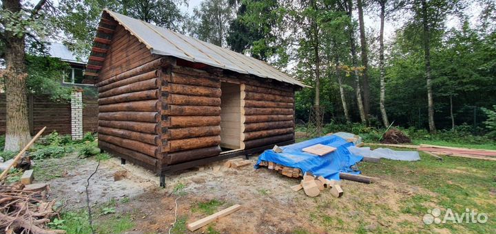 Сруб под баню 6х5 с доставкой и сборкой