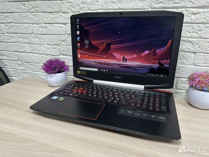 Игровой ноутбук Acer i5/12GB/SSD/700GB/GTX1050