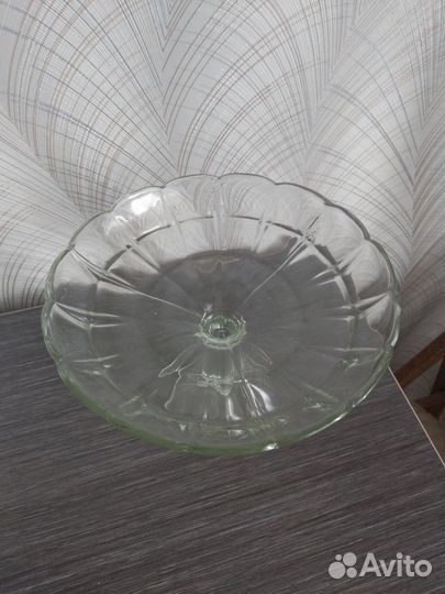 Ваза для фруктов на ножке СССР