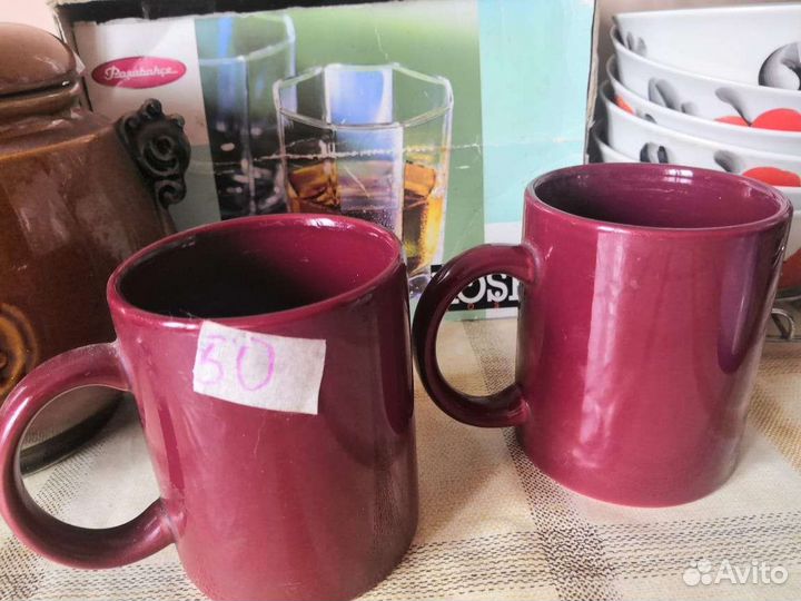 Посуда разная: Хрусталь,Стекло,Керамика,Фарфор