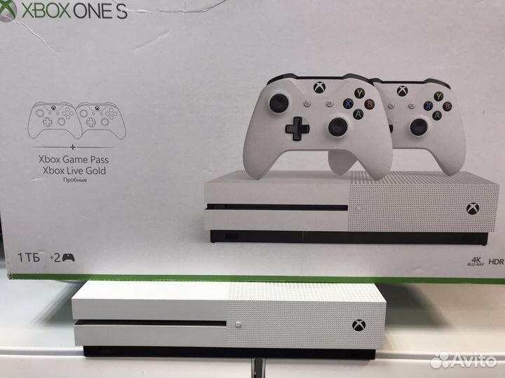 Xbox One S 1tb/магазин Аладдин