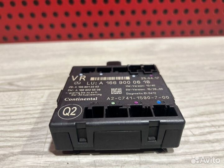 Блок управления двери передней правой