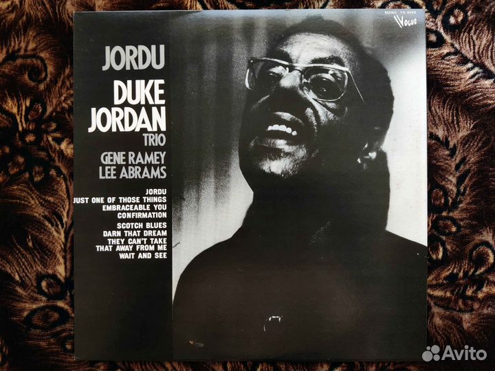 Duke Jordan Trio – Jordu – Japan 1977