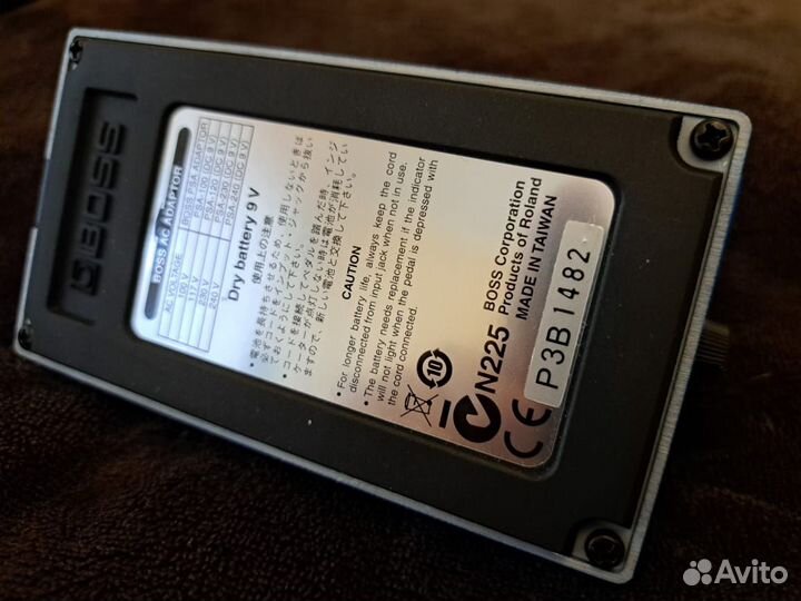 Гитарная педаль boss Compression-SustainerCS-3