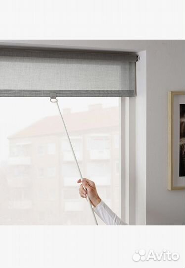 Руллоная штора Икея лонгданс