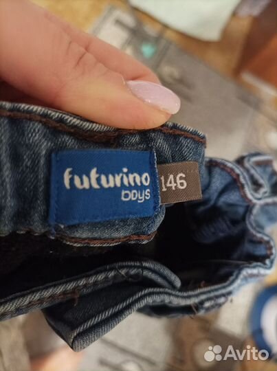 Джинсы детские утепленные