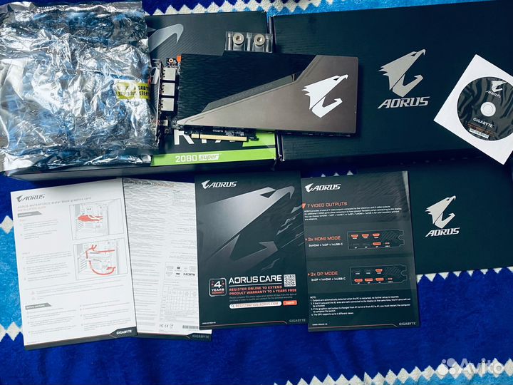 Aorus RTX 2080 Super 8GB Топ исполнение