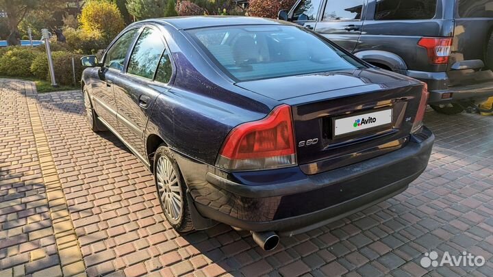 Volvo S60 2.4 AT, 2003, 356 000 км