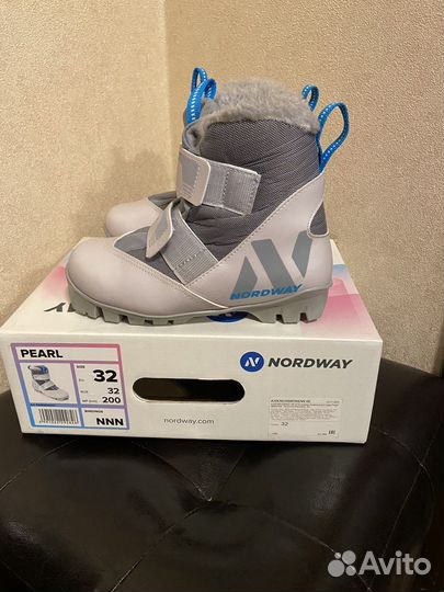 Лыжные ботинки детские 32