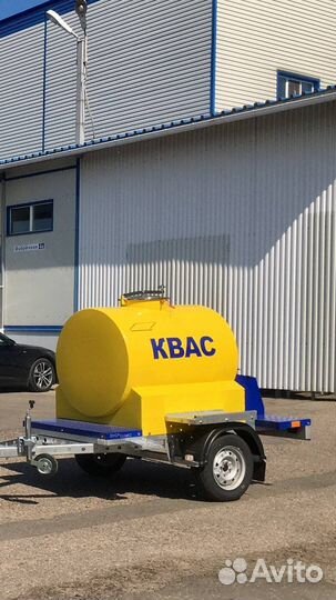 Прицеп бочка для кваса, воды, молока