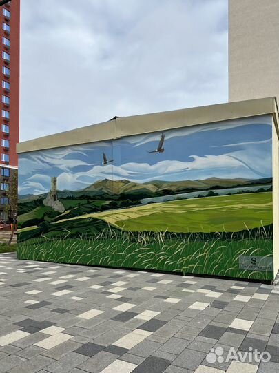 Роспись стен,художник-декоратор