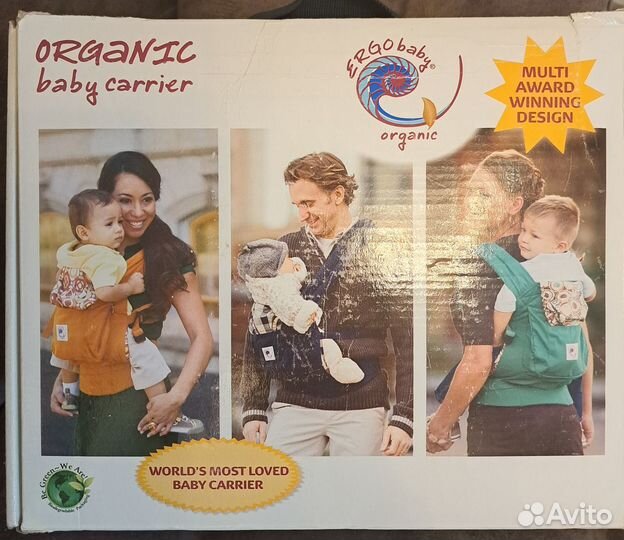 Эргорюкзак organik baby carrier