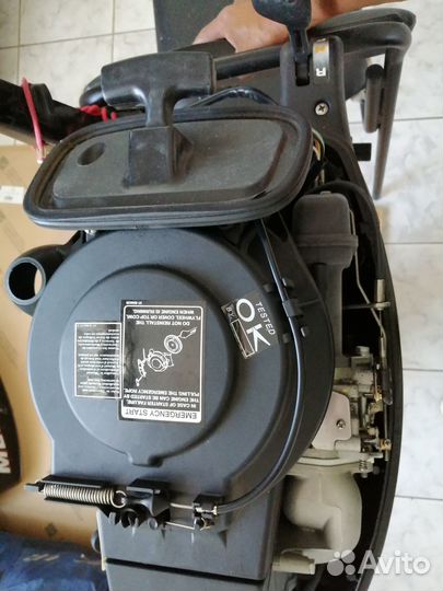 Лодочный мотор Mercuri 15 f 4 х тактный 2008 год