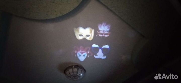 Праздничная проекционная лампа