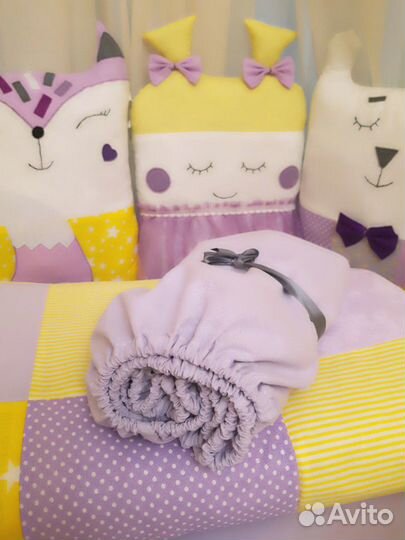 Бортик в кроватку. Комплект