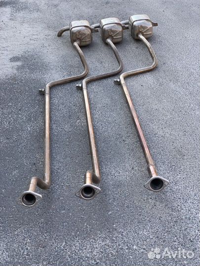 Глушитель в сборе Megane 2 оригинал 8200023538