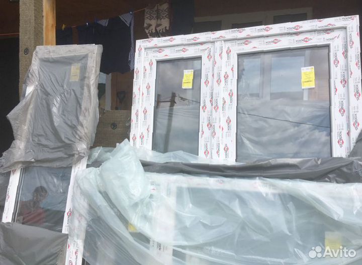 Окна пластиковые. Алюминиевые