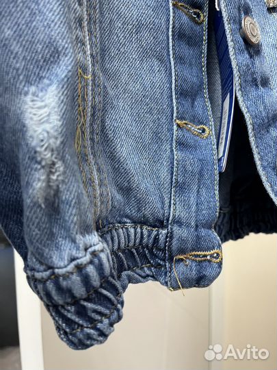 Джинсовая куртка для девочки новая