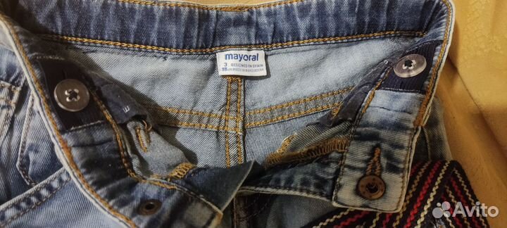Джинсовые шорты детские Mayoral 98см