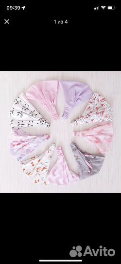 Косынка на резинке