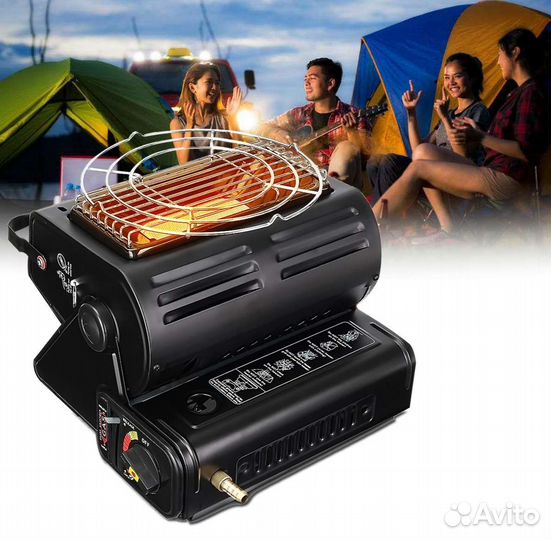 Портативная Обогреватель-плита 2в1