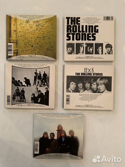 The Rolling Stones. Set 5 CD (цена за все)